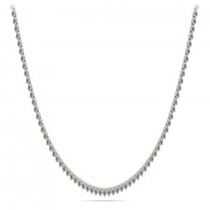 14k Diamond Tennis Necklace