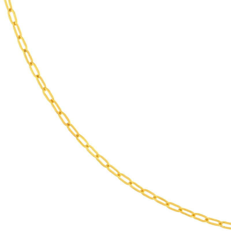 14k Paperclip Chain