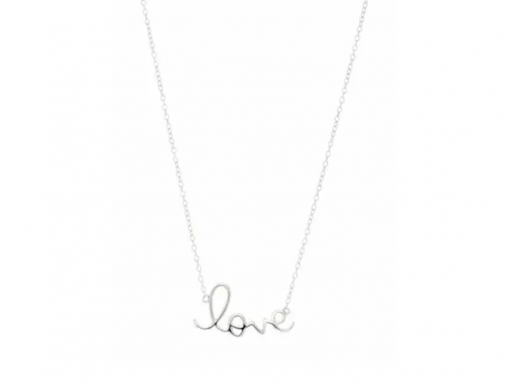 Sterling Silver Love Necklace