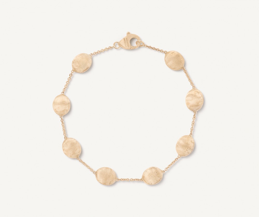 18k Sivilia Large Bean Bracelet