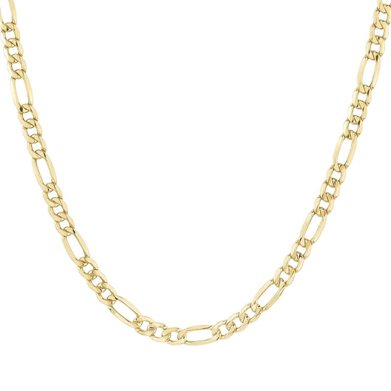 14k Concave Figaro Chain