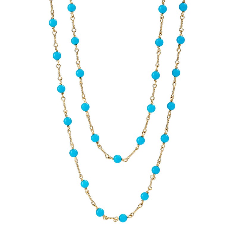 Syna 18K Yellow Gold Mongul Hardwired Necklace By Syna