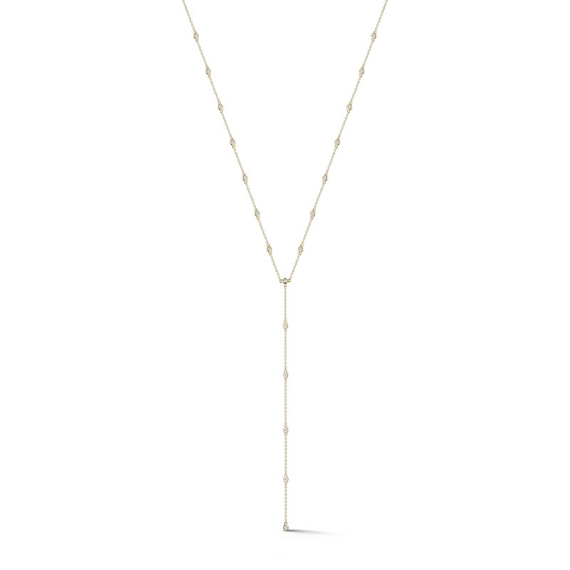 Diamond By The Yard Lariat Necklace