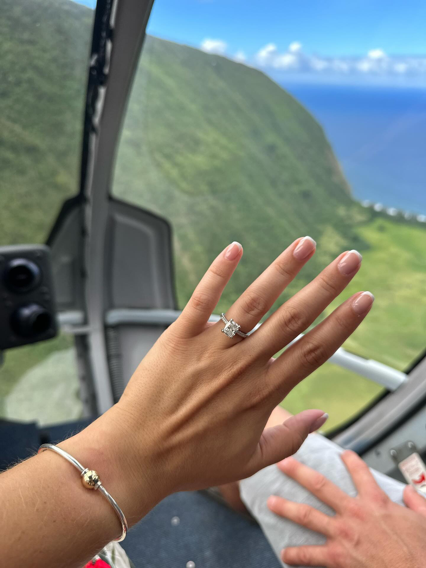 Propose in Helicopter