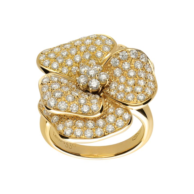 Leo Pizzo 18K Diamond Flower Ring - PIZ-28379C