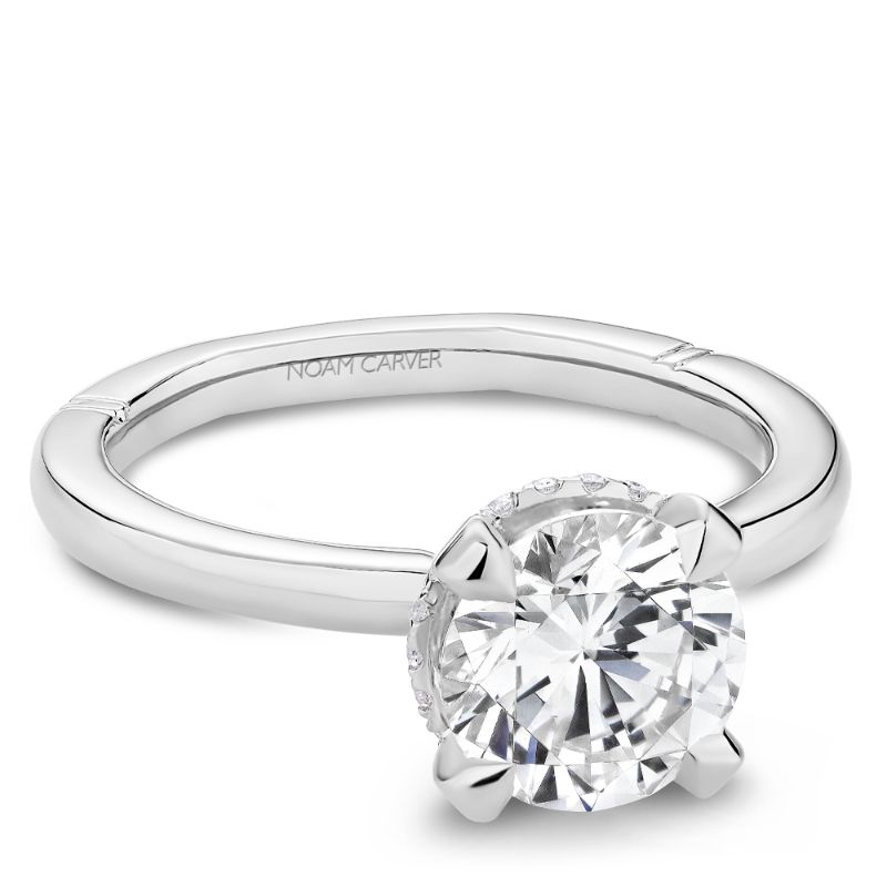 Noam Carver Atelier Mountings Engagement Ring - A044-01WS-FCYA