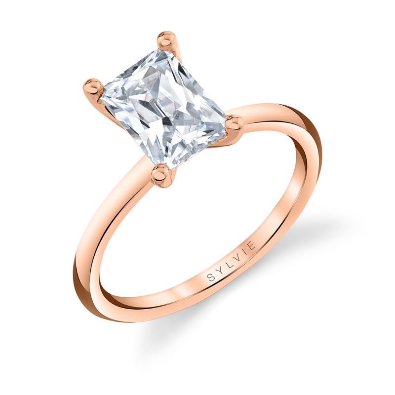 Simple Engagement Rings  Sylvie Classic Engagement Rings